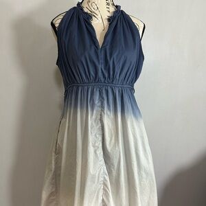 Converse One Star Blue Ombré 100% Cotton Dress Small